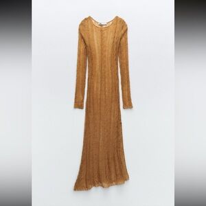Zara Women's Long Sleeve Knit Dress